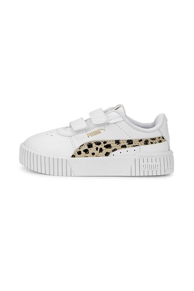 Puma Baby Girls Carina 2.0 Animal Sneakers - White