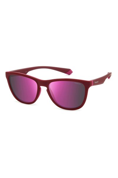 Polaroid PLD 2133 S DHV/AI Women's Sunglasses, Bordeaux, Rectangular, 54 mm