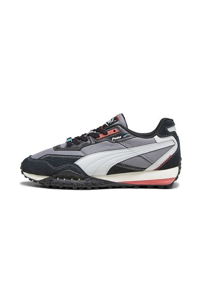 Puma Mens Blktop Rider Nostalgia Club Sneakers - Gray