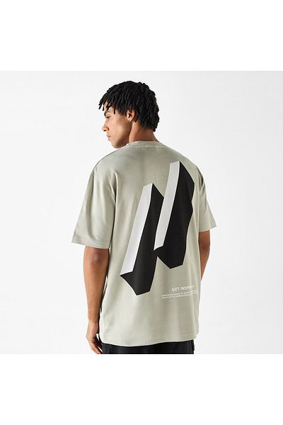 FAV Printed Crew Neck T-shirt with Short Sleeves