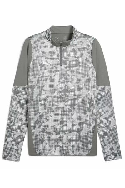 Puma Μακρυμάνικο μπλουζάκι Teamcup Half Zipper Κατάλληλο για καθημερινή χρήση και αθλητικά