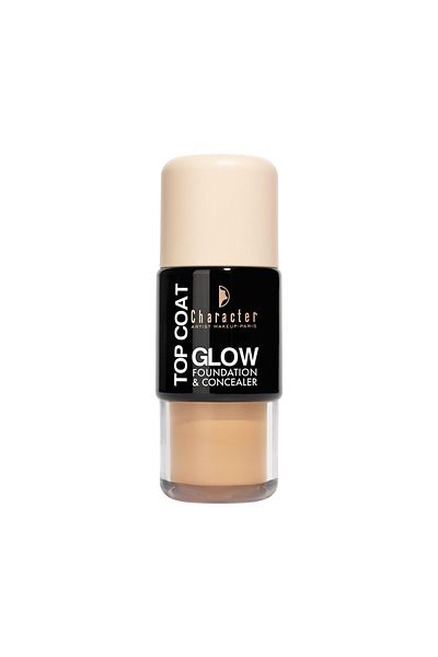 Character Top Coat Glow Foundation and Concealer