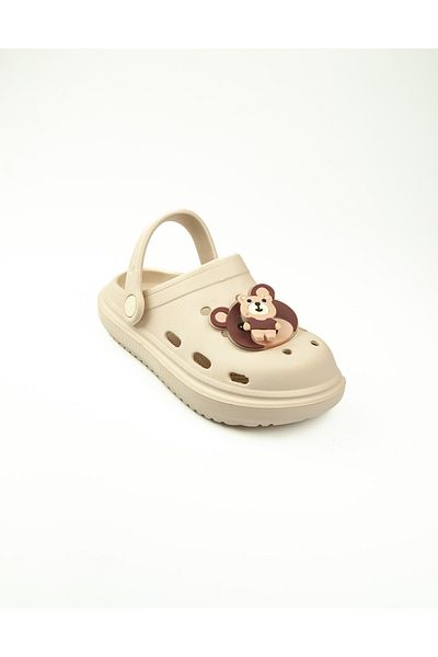 Twingo 755 Twingo Ecru Girl's Indoor Eva Slippers with Father