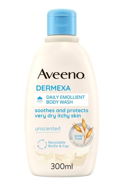 AVEENO غسول الجسم المرطب ديرميكسا، 300 مل