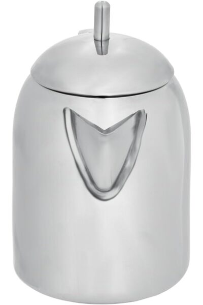 ALSAIF A practical 0.4Liter tea kettle from Saif, heat-resistant, silver