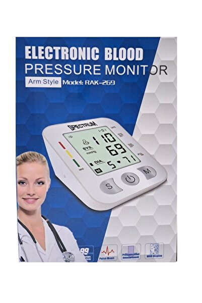 Spectrum Arm Blood Pressure Monitor With Voice-Rak-269