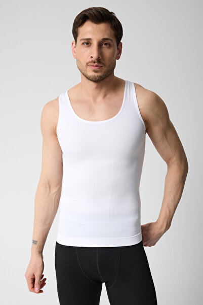 AZURİNE Men's Athlete Corset Waist Chest Belly Recovery Firming Upright Posture Helping Corset