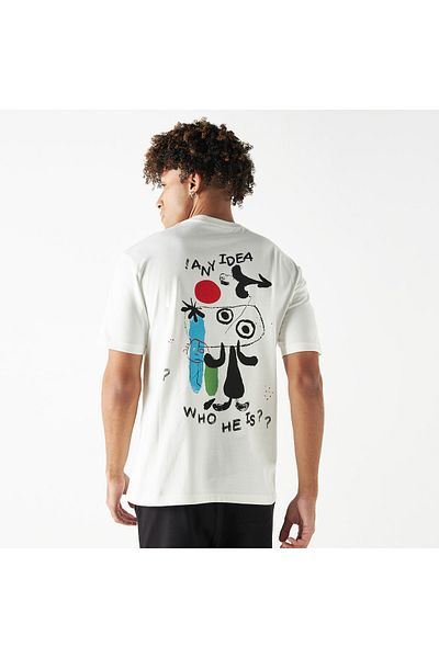 FAV Abstract Print Crew Neck T-shirt with Short Sleeves