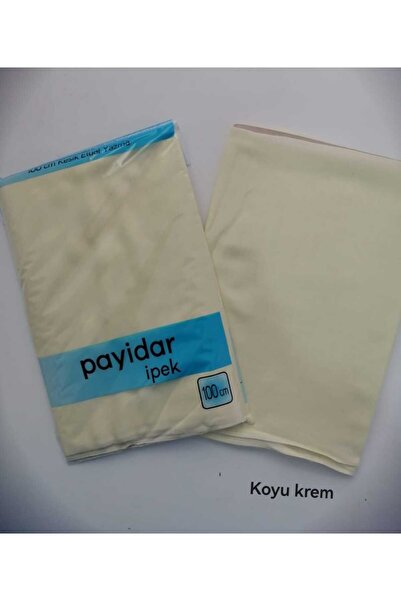 Payidar İpek Obična krem boja, pisanje, 100 cm