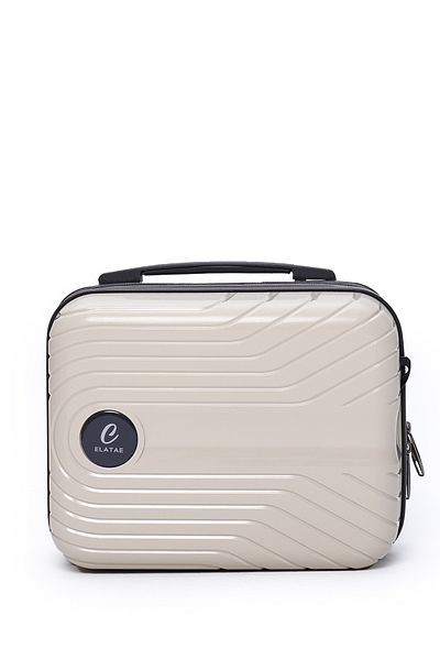 ELATAE Unbreakable Exclusive Pro Premium Polypropylene Women's Makeup Bag Shoulder Strap Password Hand Suitcase