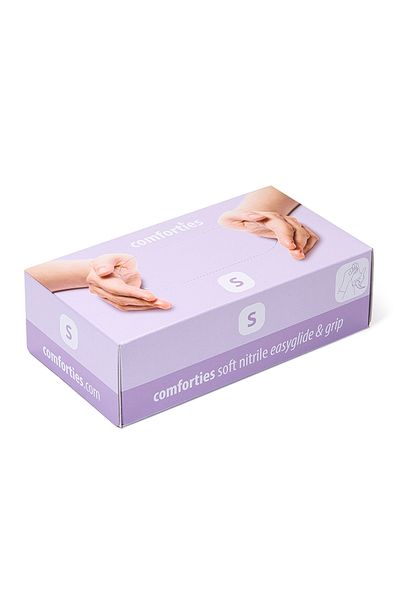 Cupio Powder-free soft nitrile gloves Glam S 100 pcs