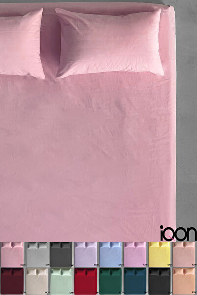 İQON Ranforce Woven Fitted Sheet Set Double - 21 Colors