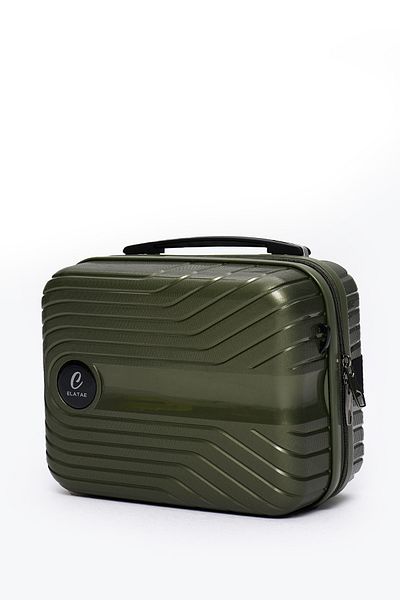 ELATAE Unbreakable Exclusive Pro Premium Polypropylene Women's Makeup Bag Shoulder Strap Password Hand Suitcase