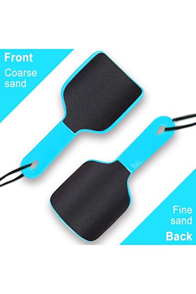 LA PERLA TECH مبردات باديكير للعناية بالقدمين، ورق صنفرة كبير، مزيل مسامير ال...