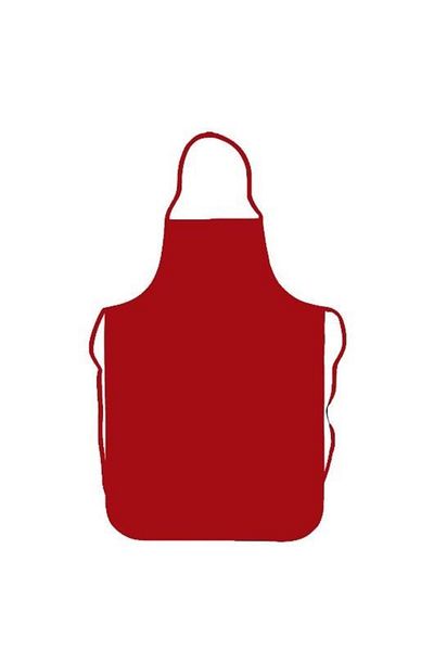 Omniclean Red Hanging Kitchen Dish Apron Laminated 50 X100 Cm