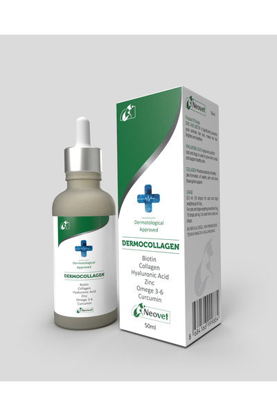 Neovet DERMO COLLEGEN ( Kedi ve köpekler için kollejen içerikli deri ve tüy s...