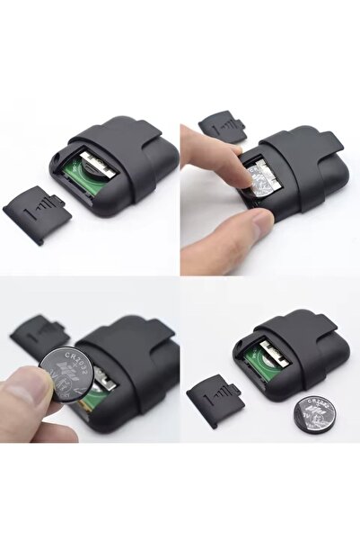 OEM Universal Remote Control for Gates and Barriers With 4 Buttons, Mbong®, 433-868Mhz, Rolling Code, Blue