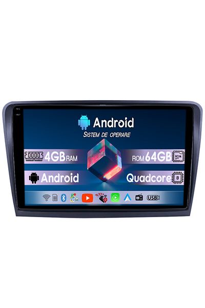 navi-it Dedicated navigation Skoda Superb 2008-2015, 4GB RAM 64GB ROM, Quad Core, 9" Display 1K, Android 14