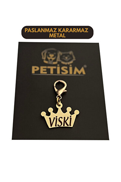 PETİSİM PET AKSESUARLARI Kedi künyesi Kedi isimlik Kedi tasması Paslanmaz Kar...