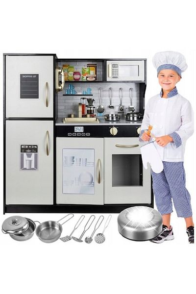 Smart Vibe Bucătărie multifuncțională din lemn natural FrittoKitchen KinderVibe™