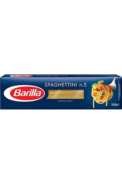 Barilla Paste Spaghetti n.3, Barilla, 500 g