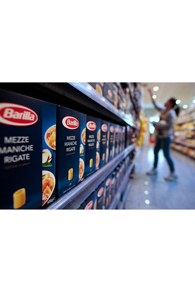 Barilla Paste Penne rigate, nr. 73, Barilla, 500 g