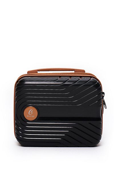 ELATAE Unbreakable Exclusive Pro Premium Polypropylene Women's Makeup Bag Shoulder Strap Password Hand Suitcase