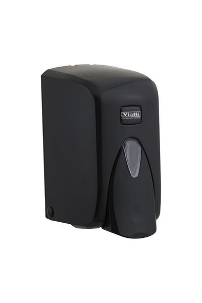 Omnipazar Vialli S5b Dispenser de săpun lichid Aparat cu rezervor Negru 500 ml