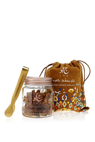 jad Luban Infused with Oud Bakhoor 80 grams