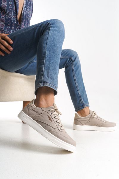 Riccon Ανδρικό Sneaker Triszaphir 0012158 Μπεζ