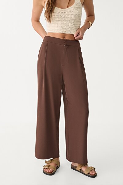 Stradivarius Smart culottes with darts
