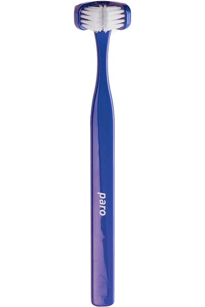 TechTic Paro 3 in 1 Super Brush Triple Head Soft Toothbrush 3in1 Comprehensive Cleaning 724