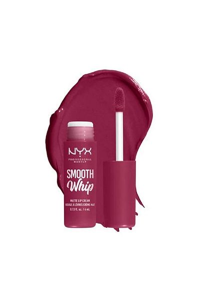 NYX Professional Makeup Lipstick, NYX, Smooth Whip Matte Lip Cream, 08 Fuzzy Slippers