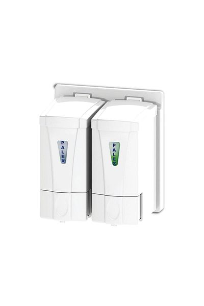 Omnisoft Plx 3564-0 Mini Soap Dispenser Double 250 Ml White