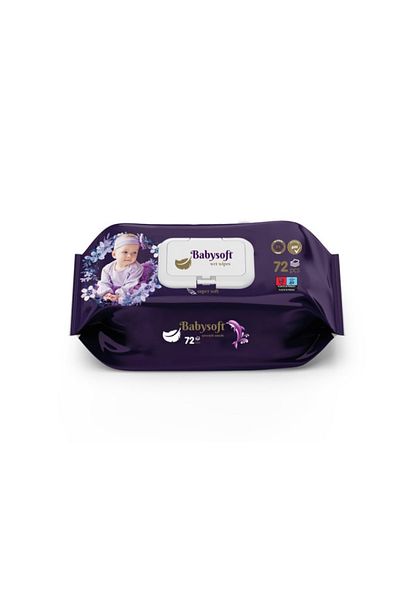 Babysoft BabySoft SuperSoft wet wipes, 72pcs/pack