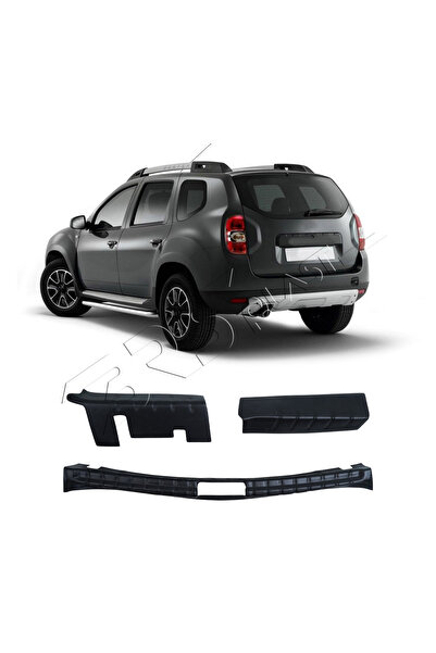 Genel Markalar Dacia Duster Uyumlu 2010-2017 Abs Bagaj Koruma Eşiği 3 Parça