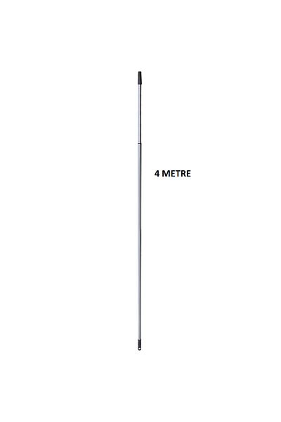 Omnisoft Telescopic Extension Metal Pole Handle 4 Meters