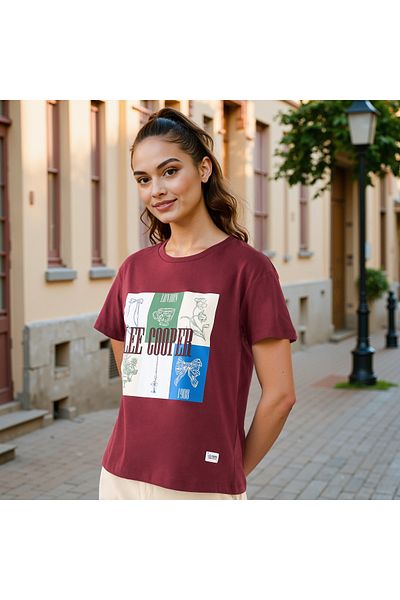 Lee Cooper Lee Cooper Logo Print T-shirt