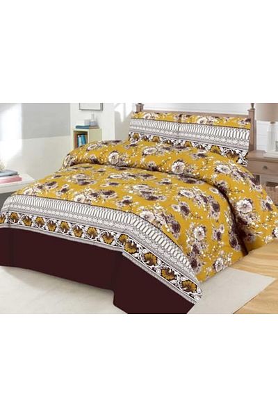Doltri Premium King Size Bedsheet 240x245 Cm With 2 Pillow Cases - Soft, Durable, And Stylish Bedding Set (
