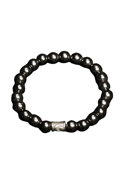 Sırlı Sepet Hematit Taşı Bileklik