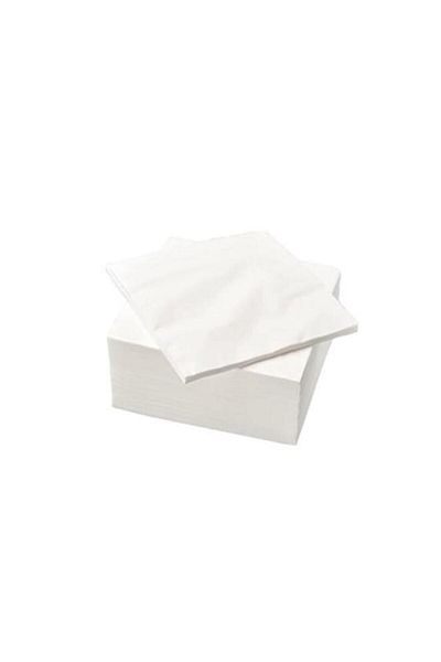 Omnisoft 24x24cm 1/4 Double Layer Luxury Serving Napkin White 24 Packs 2400 Pieces