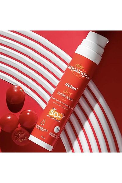AQUALOGICA AQUALOGICA Detan+ Dewy Sunscreen 50gm