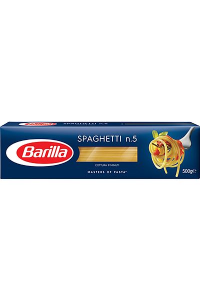 Barilla Paste Spaghetti n.5, Barilla, 500 g