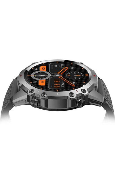 Techone Ceas Inteligent Bărbătesc ® Km22 Pro, Negru