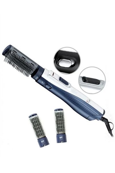 Cady One 2 in 1 Hair Straightener & Curler, Professional Hair Dryer 3 Temperature Settings 1200W