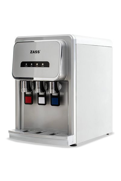 Zass Office water dispenser ZASS ZTWD 26 WF Silver, With water filtration, Compressor cooling