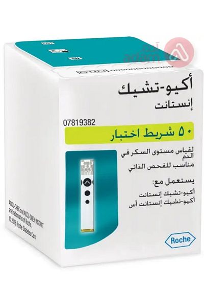 Accu Chek INST TEST STRP 50PCS