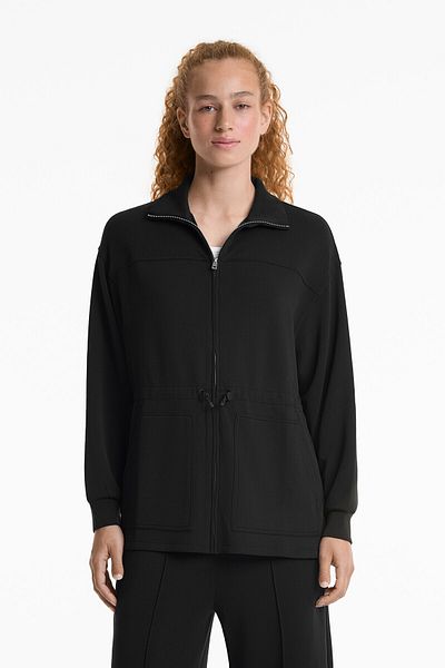 Oysho Long soft touch modal jacket with pockets
