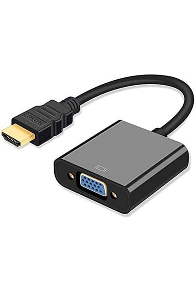 Others HDMI to VGA Adapter 1080P, Male to Female Converter, Compatible with Computer, Laptop, HDTV, Xbox 36