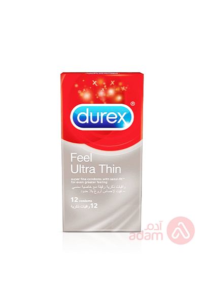 Durex ديوركس سي إن دي إم فيل ألترا ثين 12 قطعة